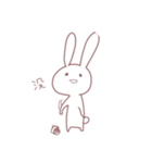 はゆのためのうさぎ いち（個別スタンプ：21）