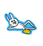 ただの普通のうさぎ | うさぴょん（個別スタンプ：2）