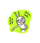ただの普通のうさぎ | うさぴょん（個別スタンプ：7）