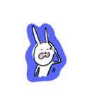 ただの普通のうさぎ | うさぴょん（個別スタンプ：8）