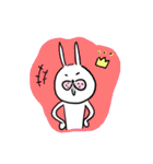 ただの普通のうさぎ | うさぴょん（個別スタンプ：9）