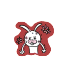 ただの普通のうさぎ | うさぴょん（個別スタンプ：11）