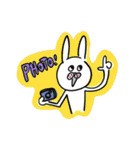 ただの普通のうさぎ | うさぴょん（個別スタンプ：20）