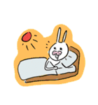 ただの普通のうさぎ | うさぴょん（個別スタンプ：22）
