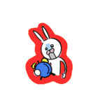 ただの普通のうさぎ | うさぴょん（個別スタンプ：23）