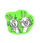 ただの普通のうさぎ | うさぴょん（個別スタンプ：24）