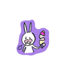 ただの普通のうさぎ | うさぴょん（個別スタンプ：28）