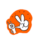ただの普通のうさぎ | うさぴょん（個別スタンプ：30）