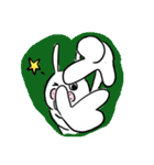 ただの普通のうさぎ | うさぴょん（個別スタンプ：32）