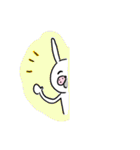 ただの普通のうさぎ | うさぴょん（個別スタンプ：37）