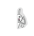 ただの普通のうさぎ | うさぴょん（個別スタンプ：40）