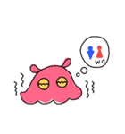 手書きゆるゆるメンダコさん2（個別スタンプ：15）