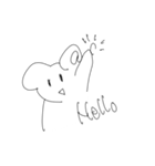 ろーぐらいくま（個別スタンプ：1）