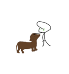 Dachshund Son（個別スタンプ：14）