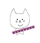 無気力で二重あごな猫のスタンプ（個別スタンプ：12）