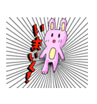 小5うさぎ（個別スタンプ：16）