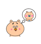 くまのユッサン(♀)（個別スタンプ：18）