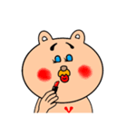 くまのユッサン(♀)（個別スタンプ：30）