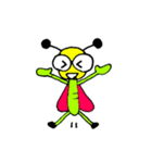 カラーむしむし（個別スタンプ：4）