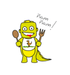LemonSaurio（個別スタンプ：9）