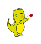 LemonSaurio（個別スタンプ：14）