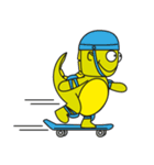LemonSaurio（個別スタンプ：17）