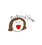 ハナ子の日常会話(その2)（個別スタンプ：5）