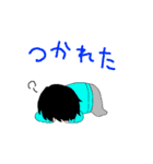 カーディガン風の男の子（個別スタンプ：4）