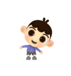 cute 3d baby irama（個別スタンプ：1）