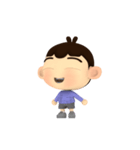 cute 3d baby irama（個別スタンプ：3）