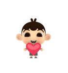 cute 3d baby irama（個別スタンプ：5）