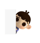 cute 3d baby irama（個別スタンプ：6）