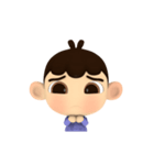 cute 3d baby irama（個別スタンプ：7）