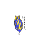 ウミウシ100%（個別スタンプ：4）