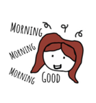 Huaw-fuu girl Speak English in Thailand（個別スタンプ：2）