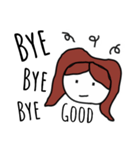 Huaw-fuu girl Speak English in Thailand（個別スタンプ：3）