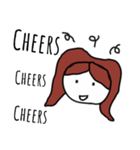 Huaw-fuu girl Speak English in Thailand（個別スタンプ：13）