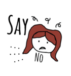 Huaw-fuu girl Speak English in Thailand（個別スタンプ：15）