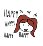 Huaw-fuu girl Speak English in Thailand（個別スタンプ：16）