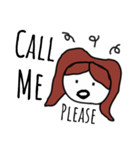 Huaw-fuu girl Speak English in Thailand（個別スタンプ：17）