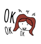 Huaw-fuu girl Speak English in Thailand（個別スタンプ：21）
