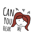 Huaw-fuu girl Speak English in Thailand（個別スタンプ：22）