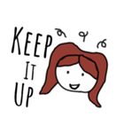 Huaw-fuu girl Speak English in Thailand（個別スタンプ：25）