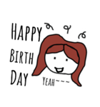 Huaw-fuu girl Speak English in Thailand（個別スタンプ：28）