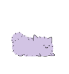 紫ポメ＋aスタンプ（個別スタンプ：2）