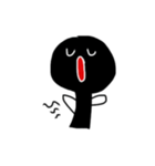 Black Stickman Fun V1（個別スタンプ：4）