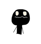 Black Stickman Fun V1（個別スタンプ：10）