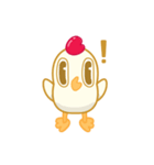 ChickChick ＆ Friends (ChickChick)（個別スタンプ：3）