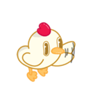 ChickChick ＆ Friends (ChickChick)（個別スタンプ：4）
