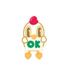 ChickChick ＆ Friends (ChickChick)（個別スタンプ：7）